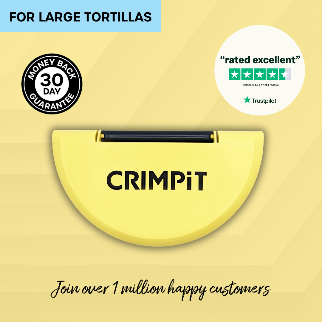 CRIMPiT Tortilla Sealer + Recipe Ideas Book