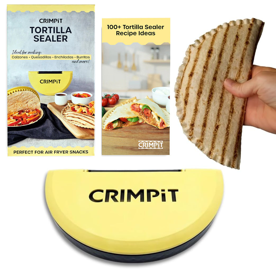 CRIMPiT Tortilla Sealer + Recipe Ideas Book